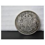 1944 SILVER CANADA 50 CENT COIN