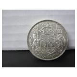 1944 SILVER CANADA 50 CENT COIN