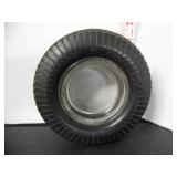 VINTAGE SIEBERLING RUBBER TIRE ASHTRAY