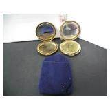 2 VINTAGE STRATTON COMPACTS