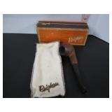 ESTATE FIND BRIGHAM BRIAR PIPE WITH ORG. BOX & BAG