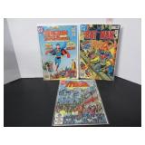 3 VINTAGE DC COMIC BOOKS