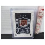 #148 MICHAEL VICK SOUVENIER PATCH NFL UD CARD