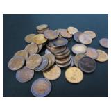 40 1967 CANADA CENTENNIAL ONE CENT COINS