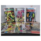 9 MISC COMIC BOOKS