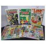 9 OLD MISC. COMIC BOOKS