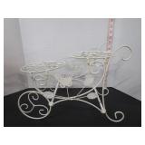 SMALL METAL PLANT STAND