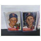 2-1953 TOPPS BASEBALL CARDS