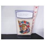 EARLY 1900 'ADMIRAL JELLICOE' CIGARETTE ADV. SILK