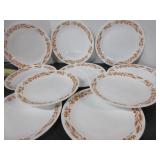 11 CORELLE HARVEST PATTERN 10.25' PLATES
