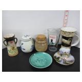 LOT OF OLD MISC. DISHES