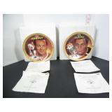 2 LIMITED EDITION HOCKEY COLLECTOR PLATES