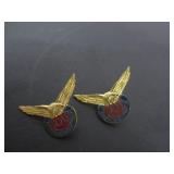 2 OLD RCAF PINS
