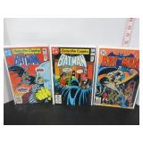 3 VINTAGE DC COMIC BOOKS