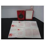 1976 MONTREAL OLYMPICS MEDALLION IN ORG. CASE