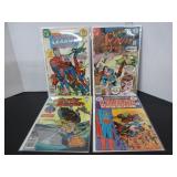 4 DC COMIC BOOKS