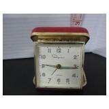 VINTAGE INGRAHAM TRAVELLING LUMINOUS CLOCK