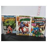 3 EARLY MARVEL COMIC BOOKS