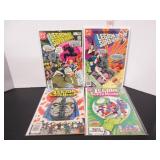 4 VINTAGE DC COMIC BOOKS