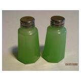 VINTAGE JADEITE SHAKERS