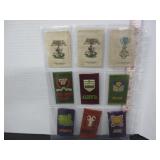 1900'S ASSORTED CIGARETTE ADV. SILKS