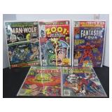 5 EARLY MARVEL COMIC BOOKS
