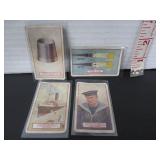 4-1920'S IMPERIAL CO. CARDS SERIES 50 #4,#5,#7,#8