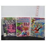3 VINTAGE MARVEL COMICS