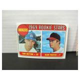 1969 TOPPS #266 DODGERS ROOKIES BASEBALL CARD