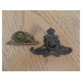 TWO WW1/WW2 BADGES