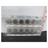 CANADA MINT CONFEDERATION 125 YEARS 25 CENT SET