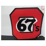 OLD UNUSED OTTAWA 67'S HOCKEY PATCH