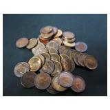 40-1967 CANADA CENTENNIAL ONE CENT COINS