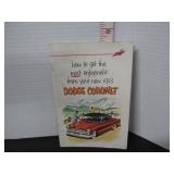 1953 DODGE CORONET OWNERS MANUAL