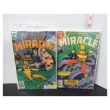 2 DC MISTER MIRICLE COMIC BOOKS #19 & #22