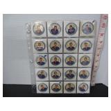 1962 SHIRIFF COINS RANGERS SET