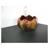 1950'S CARMEL GLAZE LOTUS BOWL BMP