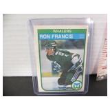 1982-83 OPC RON FRANCIS RC HOCKEY CARD