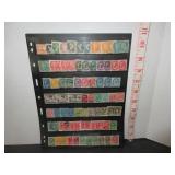 67 EARLY POSTAGE STAMPS