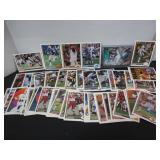 45 ASSORTED FOOTBALL CARDS UD