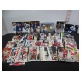 90 ASSORTED TORONTO & DETROIT HOCKEY CARDS