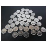 40-1967 CENTENNIAL 5 CENT CANADA COINS