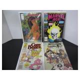 4 OLD MISC COMIC BOOKS