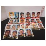 24 TOPPS BASEBALL ARCHIVES 1953 REPRINT CARDS