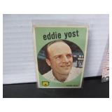 1954 TOPPS EDDIE YOST BASEBALL CARD