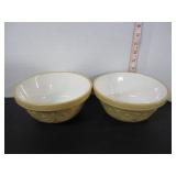 2 VINTAGE MIXING BOWLS
