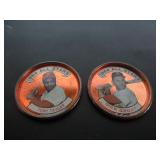 2-1964 BASBALL TOPPS COINS