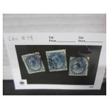 CANADA SCOTT #79 5 CENT STAMPS