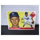 1955 TOPPS DON ZIMMER RC BASEBALL CARD