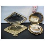2 VINTAGE COMPACTS STRATTON & WADEWORTH USA